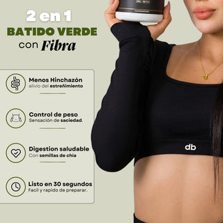 Beneficios del Batido Verde + Fibra Lumara
