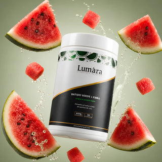 Lumara Batido Verde + Fibra sabor sandía